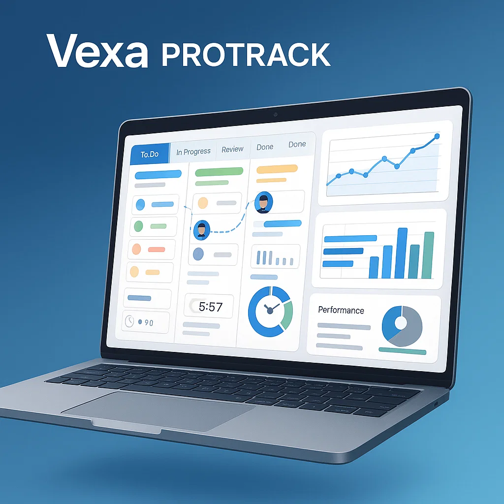 Vexa ProTrack – Proje & Personel Yönetim Uygulaması