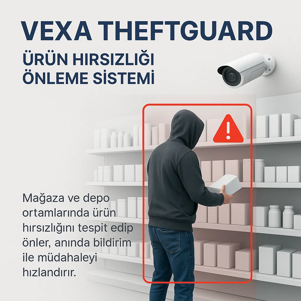 Vexa TheftGuard – Ürün Hırsızlığı Önleme Sistemi